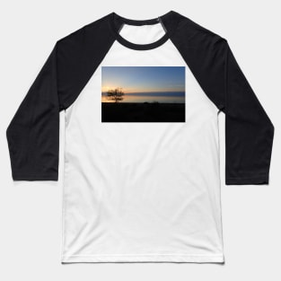 Views across Issyk-Kul, Kyrgyzstan Baseball T-Shirt